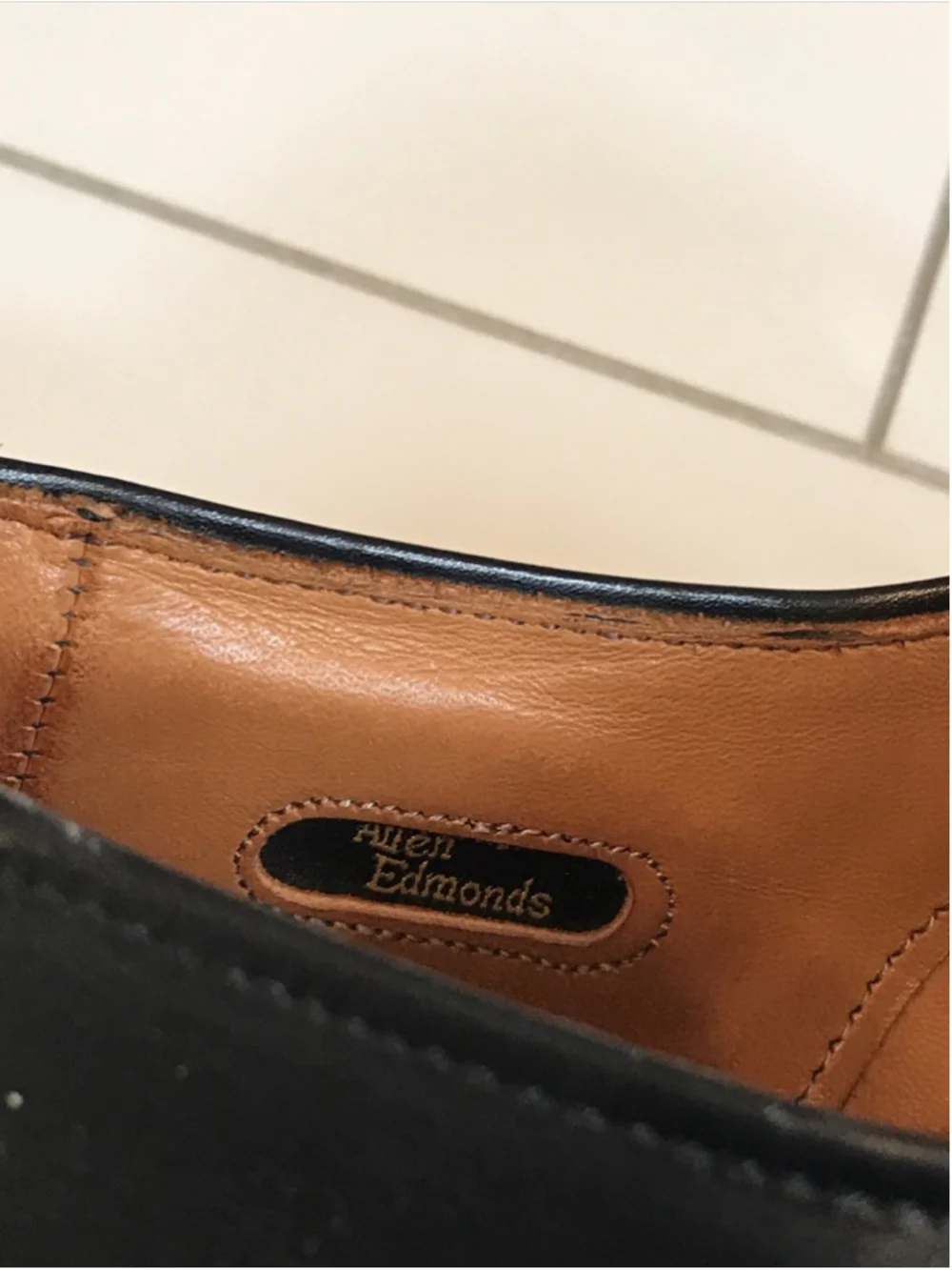 Allen Edmonds Park Avenue Cap-toe Oxford Men's Dress Shoe Size US 6.5 D Preowned